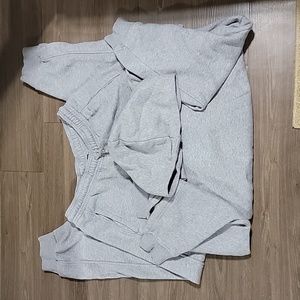 Addidas Matching Gray All Szn Hoodie & Sweat Pants